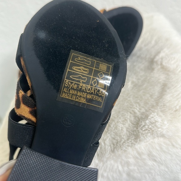 YOKI-FRIDAY-55 Women's Comfort High Heel Pump, Block Heel, Back Zipper, Open Toe - Picture 8 of 12